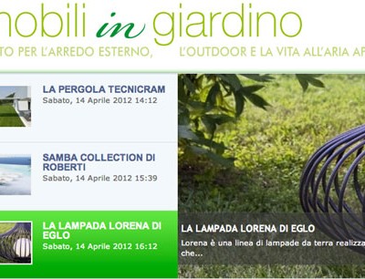L’arredo esterno nel web con mobiliingiardino.it
