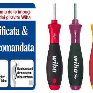 Wiha riceve il sigillo AGR per l&rsquo;ergonomia delle impugnature