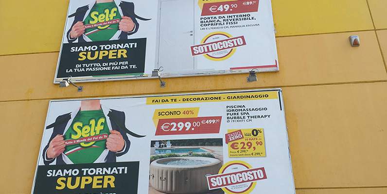 26 maggio, Self Italia a nuova vita. Le foto