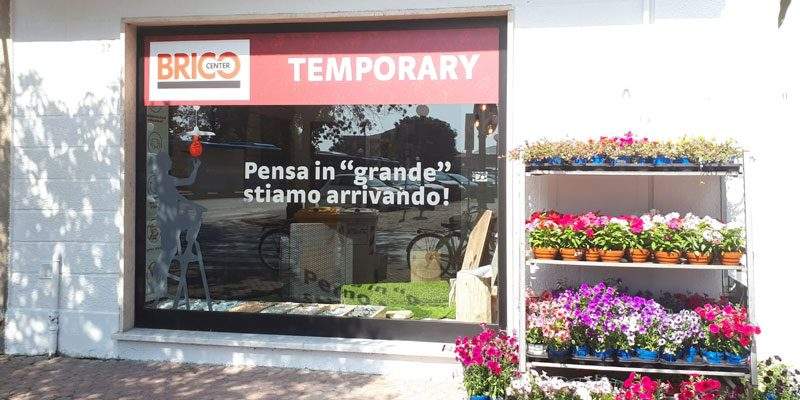 Un temporary Bricocenter a Viareggio. Con assunzioni