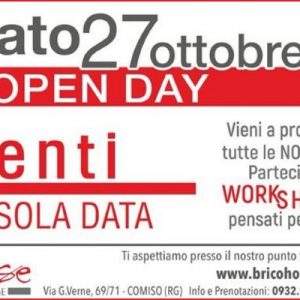 &ldquo;4 Eventi una sola data&rdquo;, l&rsquo;Open Day di Brico House
