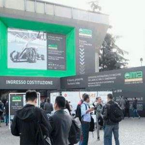 Everyone at Eima 2018. More than 300,000 visitors
