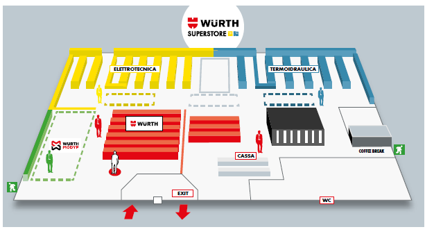 Annullata l&rsquo;inaugurazione del nuovo W&uuml;rth Superstore