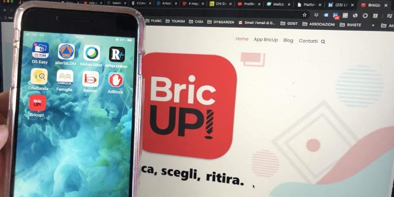 BricUp, scegli on line e ritiri in negozio