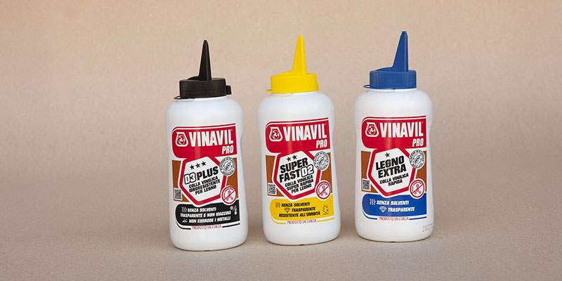 La linea Vinavil PRO di Mapei