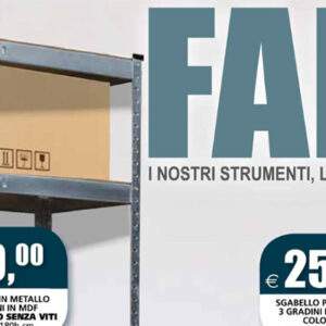 Discount, è tempo di bricolage
