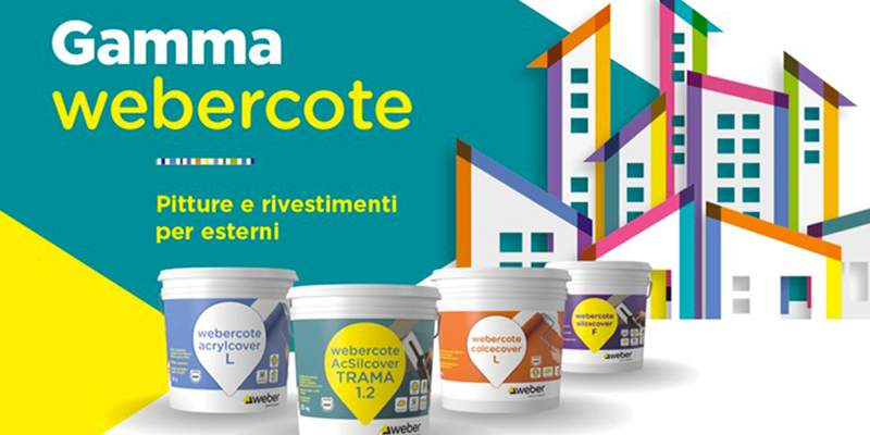 SAINT-GOBAIN-pitture per esterno webercote