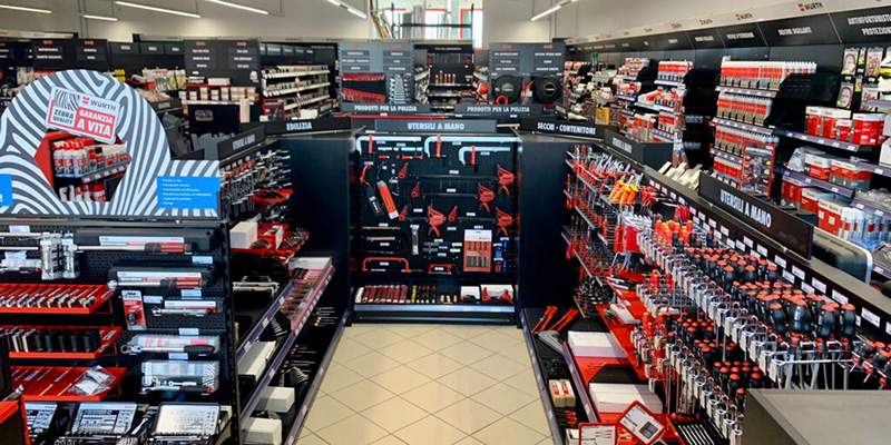 A New Würth Store in Manerbio