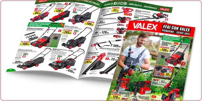 Valex flyer the Spring/Summer 2024