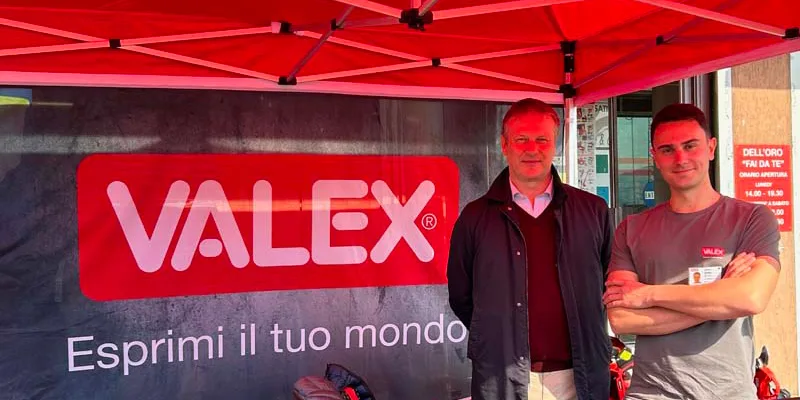 Valex “on Tour” makes a stop at Dell’Oro in Lecco