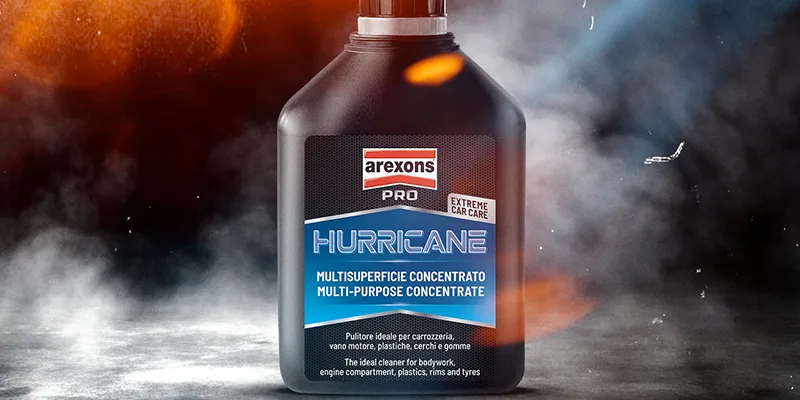 Arexons-detergente per auto Hurricane