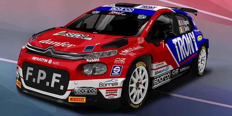 Citroen da rally di Crugnola