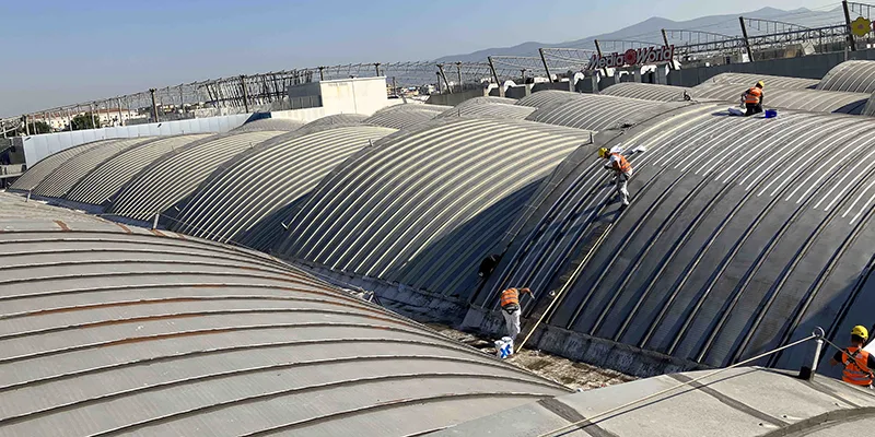 coperture di capannoni industriali