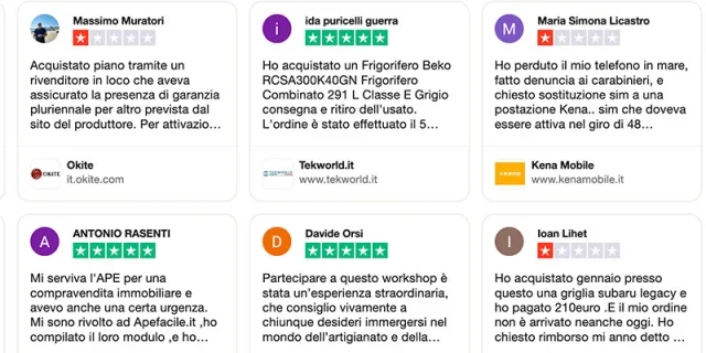 Le recensioni online sono sempre di pi&ugrave; un riferimento per gli acquisti