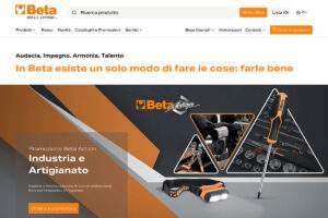 Beta Utensili rinnova il sito web: pi&ugrave; contenuti tecnici e supporto alla rete distributiva