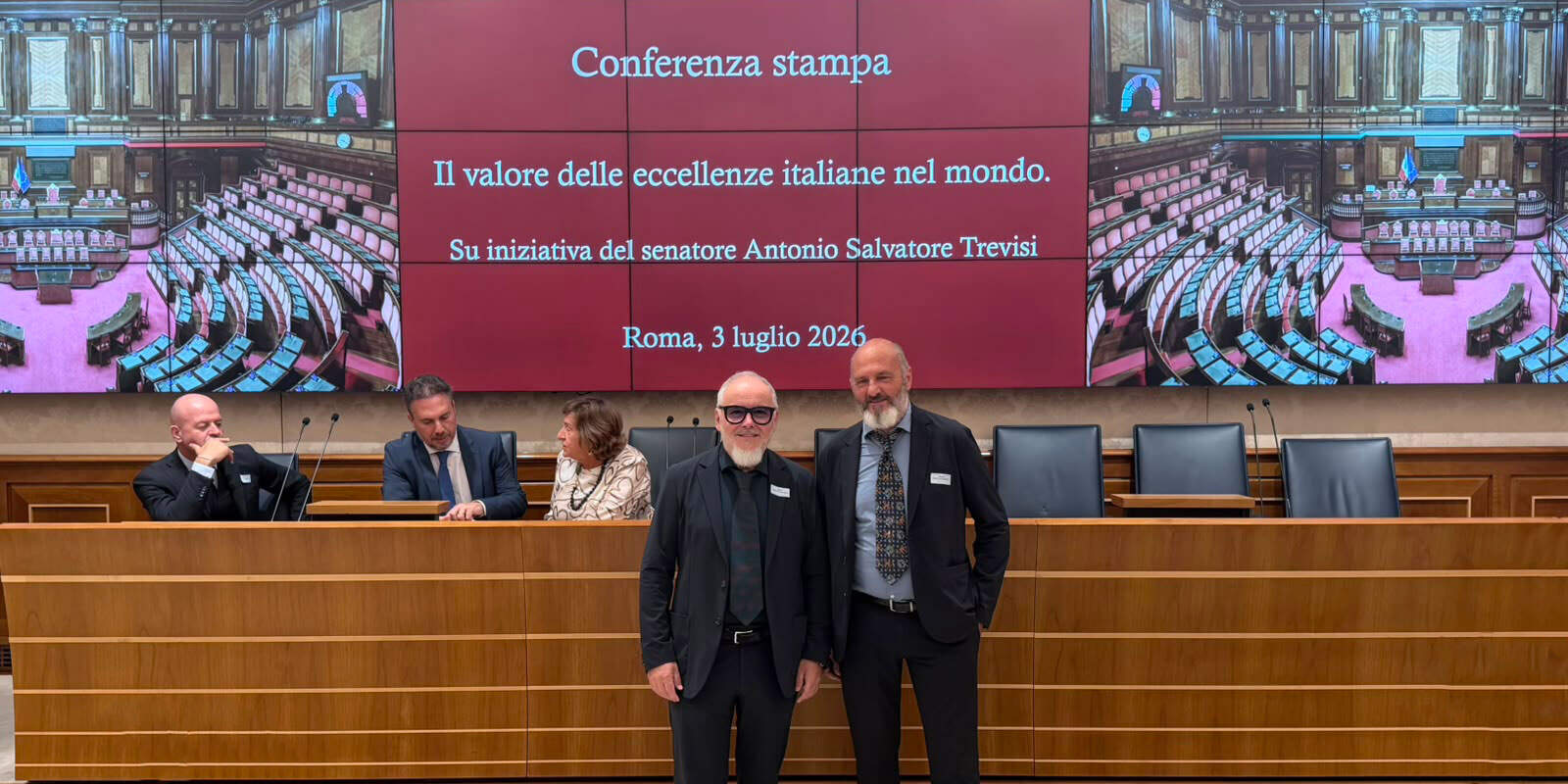 ArredissimA e Berloni premiate al Senato per il Made in Italy