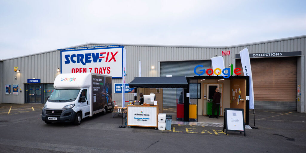 Google e Screwfix portano l&rsquo;AI nei negozi